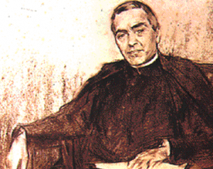 J. Verdaguer, retrato de Ramon Casas